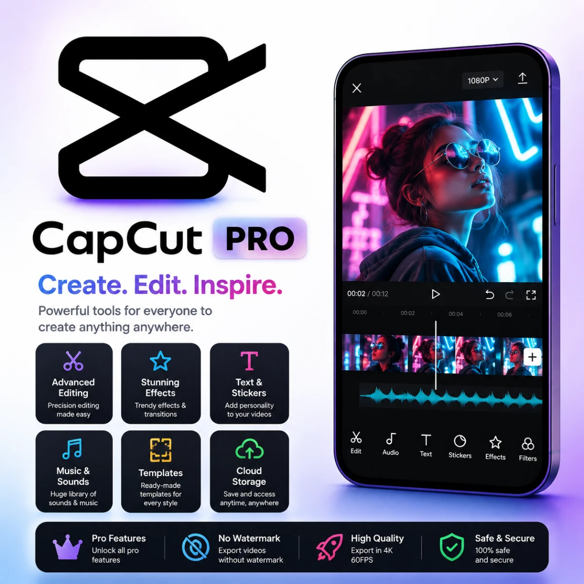 CapCut Pro – 1 Month Subscription
