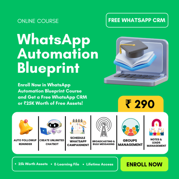 WhatsApp Automation Blueprint Course