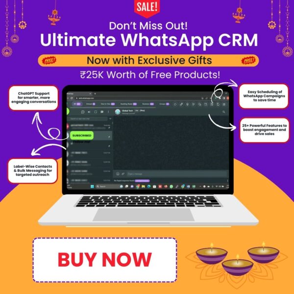 Whatsapp Crm For Modern Businesses SPECIAL Lifetime Offer