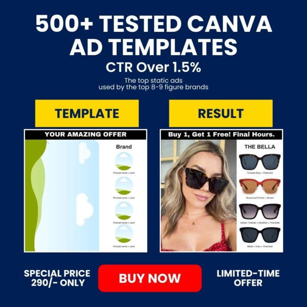 500+ Ready-to-Use Canva Ad Templates: Boost Your Brand