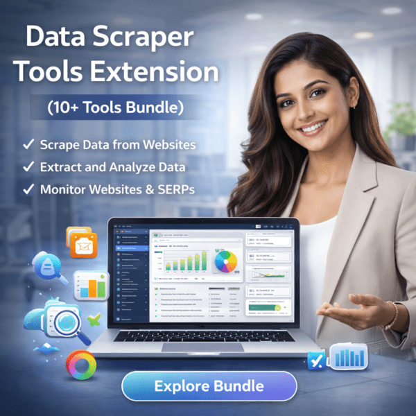 Data Scraper Tools Extension (10+ Tools Bundle)
