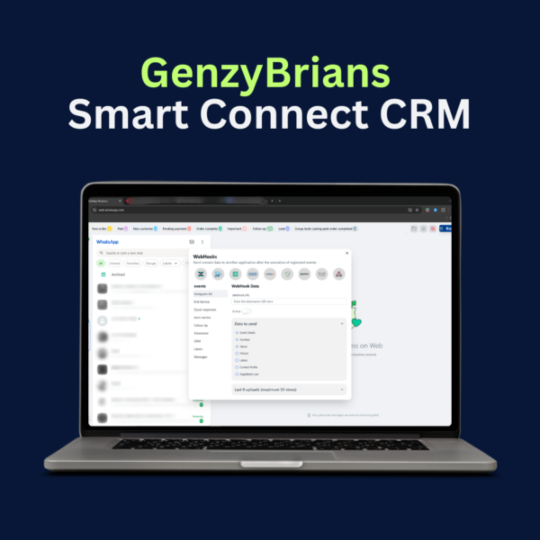 GenzyBrians Smart Connect – WhatsApp CRM (Reseller Plan)